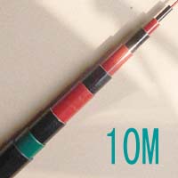 10m Fiberglass Telescopic Pole Wind Ghost