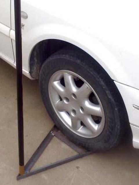 thumbnail image 2 of Tire Mount Base For Swooper Feather Flutter Banner Flag – Steel Construction 2 of 6